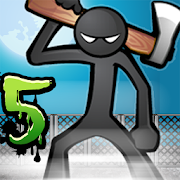 Anger of Stick 5: Zombie - Game hành động người que